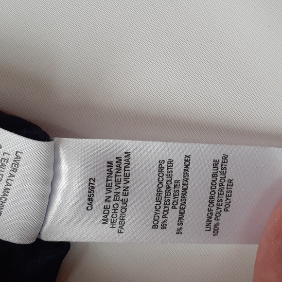 Laundry Shelli Segal LA Blue Bright Floral Shift Dress Cut Out Dopamine Large - Picture 8 of 8